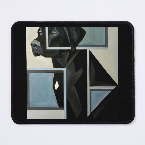 Item preview, Cubist Black Labrador Retriever designed and sold by jamiensj.
