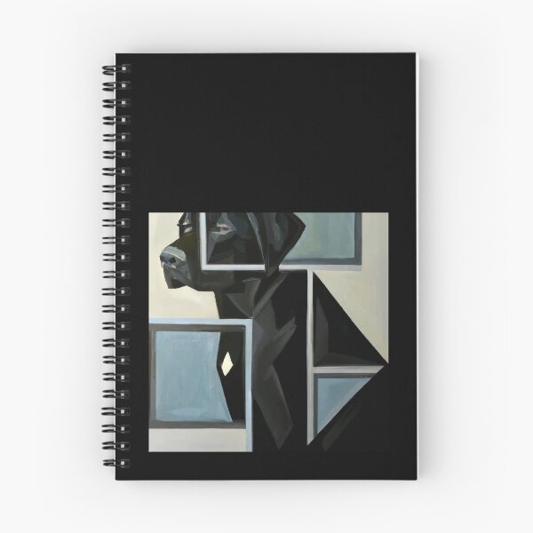Item preview, Cubist Black Labrador Retriever designed and sold by jamiensj.