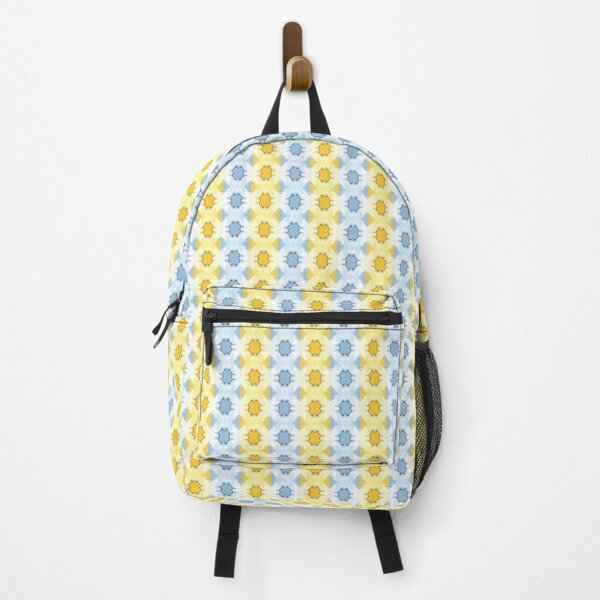 Item preview, Noughts and Crosses - Blue Yellow Stripes designed and sold by ifourdezign.