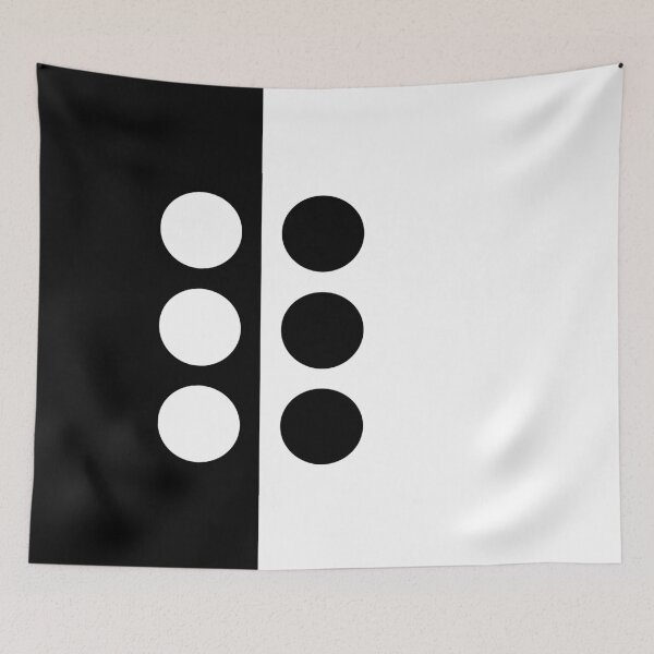 Item preview, Black and White Mod Design Off Center Circles designed and sold by PeppermintClove.