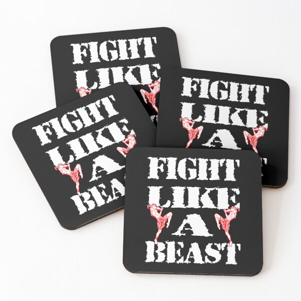 Item preview, Fight Like A Beast - MMA Fighter Design Muay Thai Gift Idea designed and sold by ReneMM.