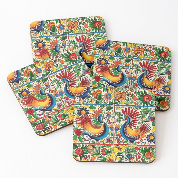 Item preview, Ceramic Tile Folk Art - Brazil 02 designed and sold by stevepmp.