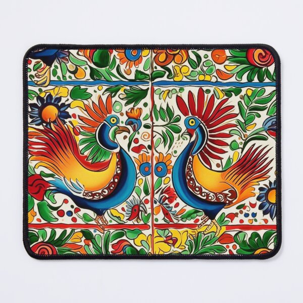 Item preview, Ceramic Tile Folk Art - Brazil 02 designed and sold by stevepmp.