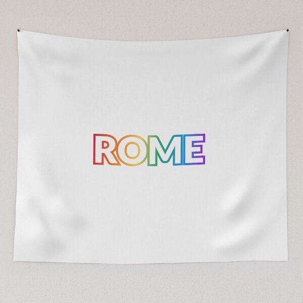 Item preview, ROME GAY PRIDE queer LGBT rainbow designed and sold by Inspirationmotivation.