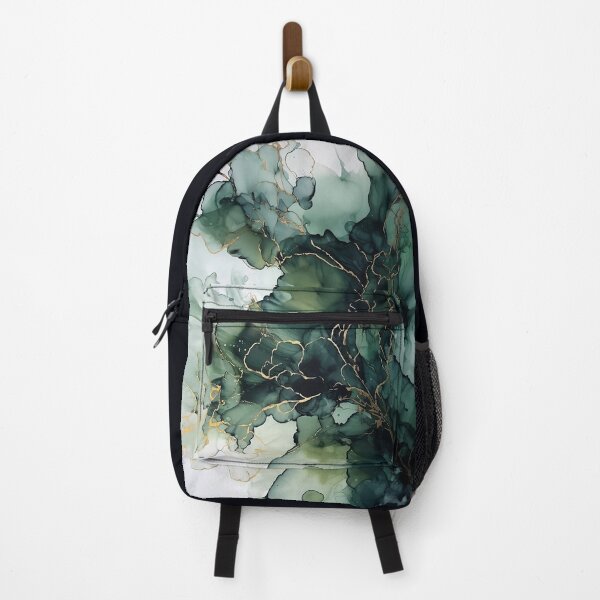 Item preview, Olive Opulence - Abstract Alcohol Ink Art designed and sold by inkvestor.