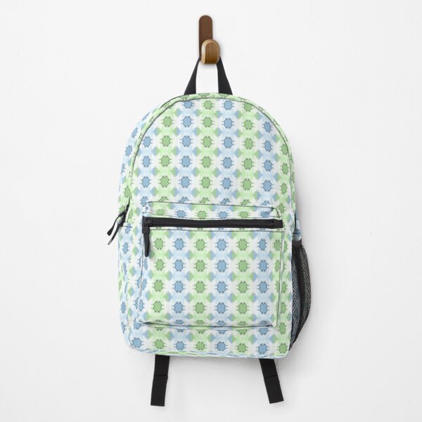 Item preview, Noughts and Crosses - Green Blue Stripes designed and sold by ifourdezign.