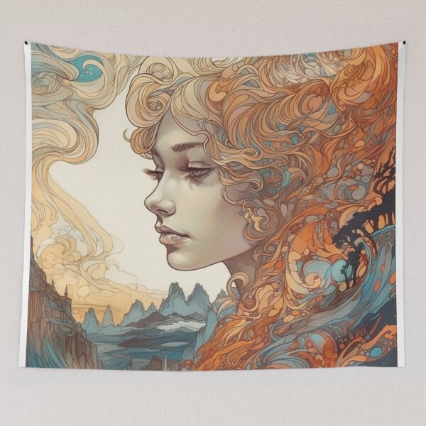 Item preview, Her Dreams - Series 2/5 designed and sold by Splargo Digital Prints.