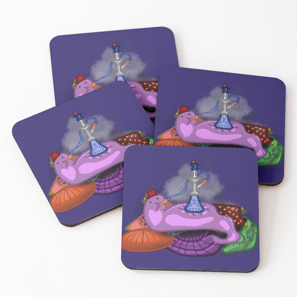 Item preview, Slug smoking a hookah designed and sold by DankLoot.
