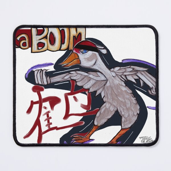 Item preview, Kung Fu Crane designed and sold by ZombiOctopi.