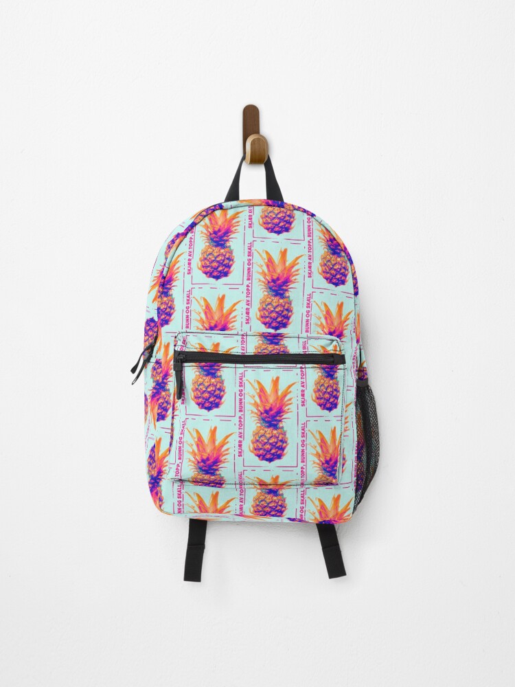 Thumbnail 1 of 3, Backpack, pineapple designed and sold by Pathophsiologic.