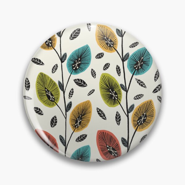 Item preview, Mid century inspired repeat pattern 1950s vintage  designed and sold by Loujohns.