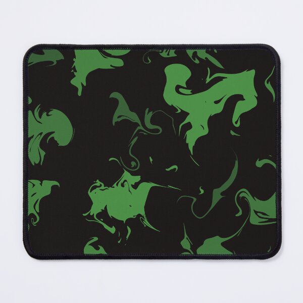 Item preview, Floating fluid abstract art green designed and sold by chuckletuckle.
