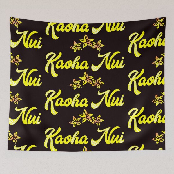 Item preview, KAOHA NUI (yellow) designed and sold by Nesian-Tahiti.