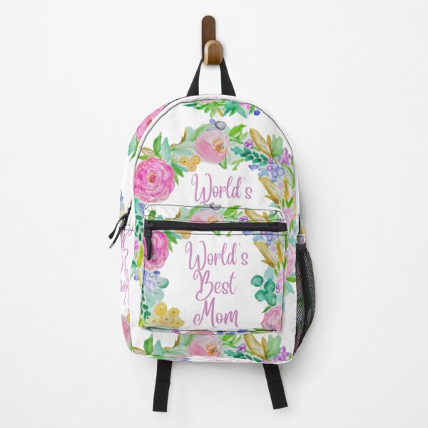 Item preview, Wing Light Art Designs World's Best Mom Floral designed and sold by Wing Light Art Designs.