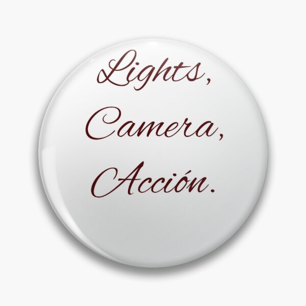 Item preview, Lights, Camera, Acción designed and sold by kennedygal.