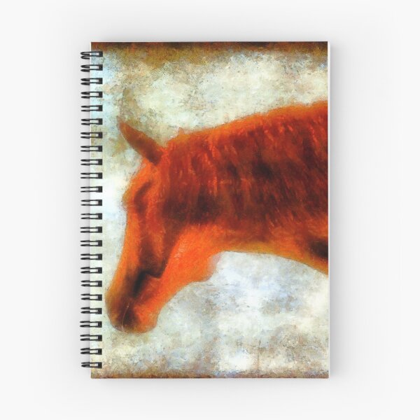 Item preview, Oil Painting - Red Horse Head designed and sold by Aenota.