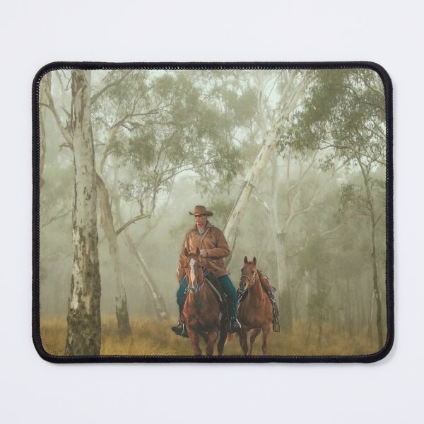 Item preview, Stockman in Misty Eucalyptus Forest designed and sold by markrichards.