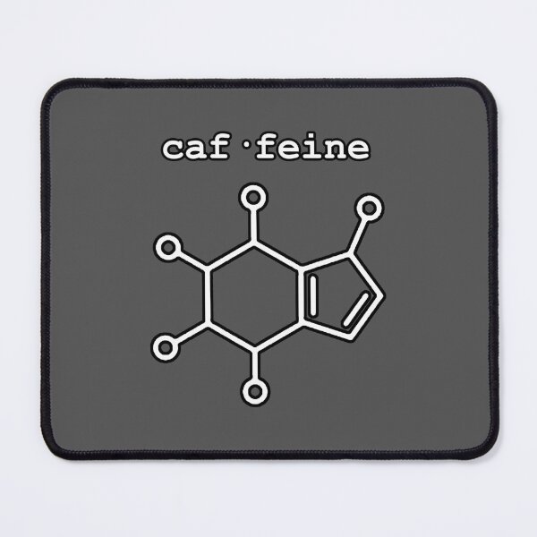 Item preview, Caffeine Molecular Diagram designed and sold by Designs by Kool Kat.