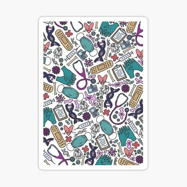 Vista previa del artículo con la obra «estampado premédico - blanco», diseñado y vendido por maddiansl.