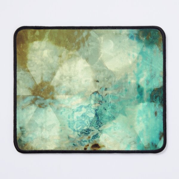Item preview, Turquoise Flowers Painting designed and sold by KiwiArtistDK.