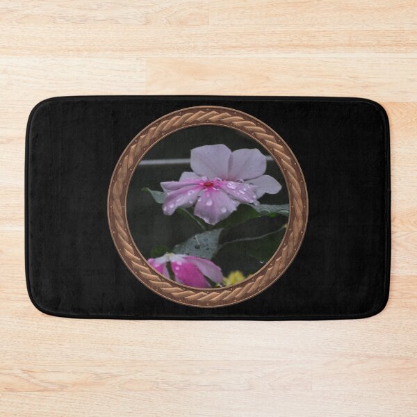 Item preview, White and Pink Periwinkle Flowers in Celtic Circle Frame 21 designed and sold by Swabcraft.