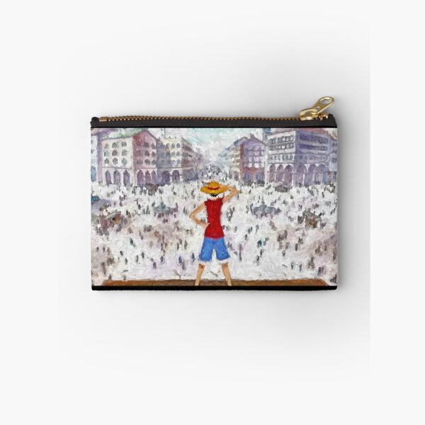 Item preview, Luffy in Loguetown Inspired by One Piece  Acrylic painting designed and sold by outofflow.