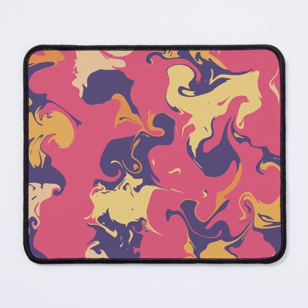 Item preview, Floating fluid abstract art neon pink designed and sold by chuckletuckle.