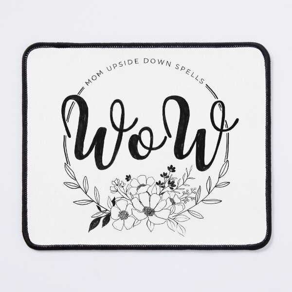 Item preview, MoM upside down spels WoW designed and sold by Lillieoandco.
