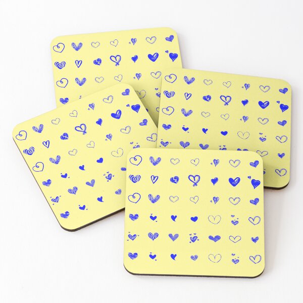 Item preview, Blue Hearts Pattern - Hearts of Hope designed and sold by Twaingrant.