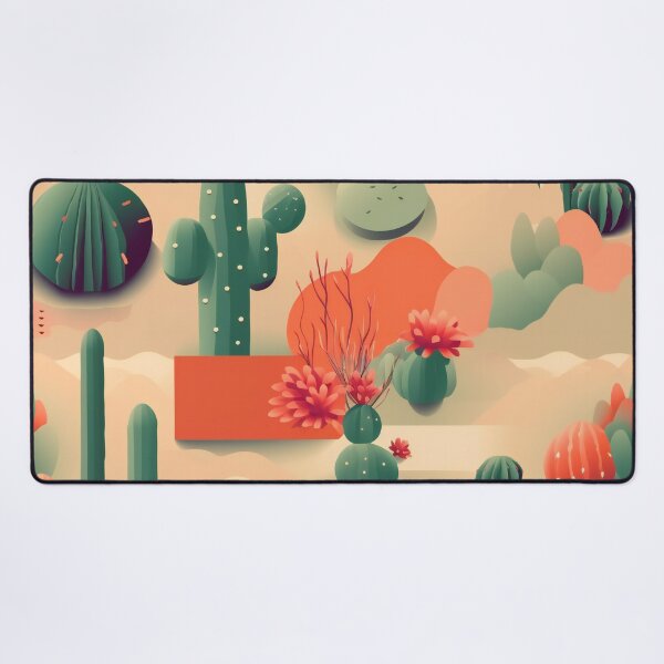 Item preview, Cacti Minimal Illustration pattern designed and sold by Hazmat-AI7.