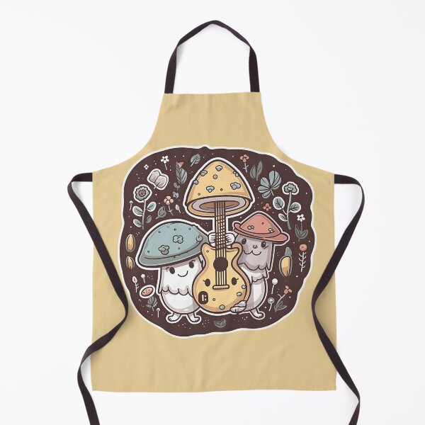 Item preview, Musical Mushroom Friends - Jam Session Sticker designed and sold by WhimsyStickies.