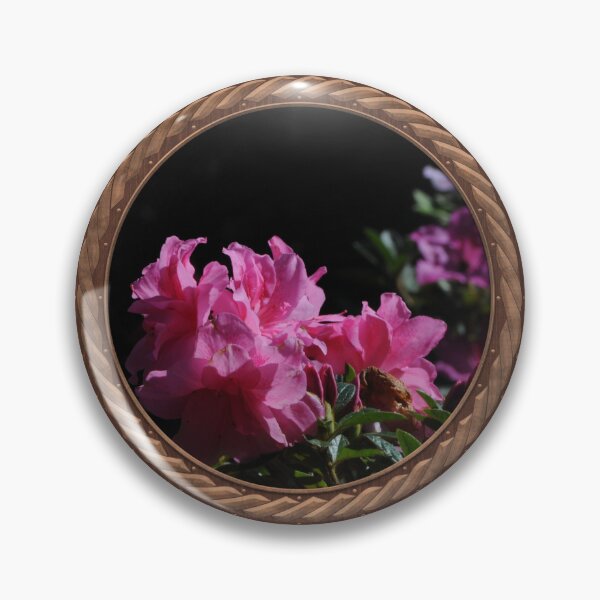 Item preview, Pink Rhododendron Flowers in Celtic Circle Frame 31 designed and sold by Swabcraft.