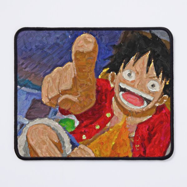Item preview, Luffy Inspired by One Piece Acrylic painting designed and sold by outofflow.