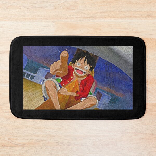 Item preview, Luffy Inspired by One Piece  Acrylic painting designed and sold by outofflow.