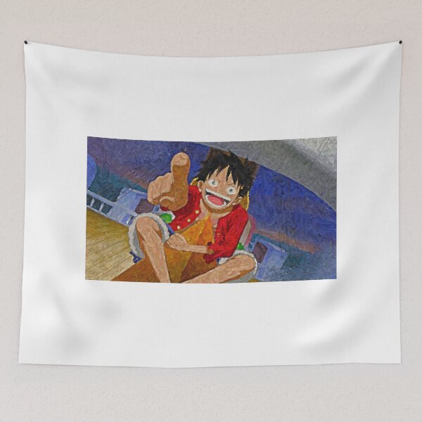 Artikelvorschau, Luffy Inspiriert von One Piece Acrylmalerei entworfen und verkauft von outofflow.