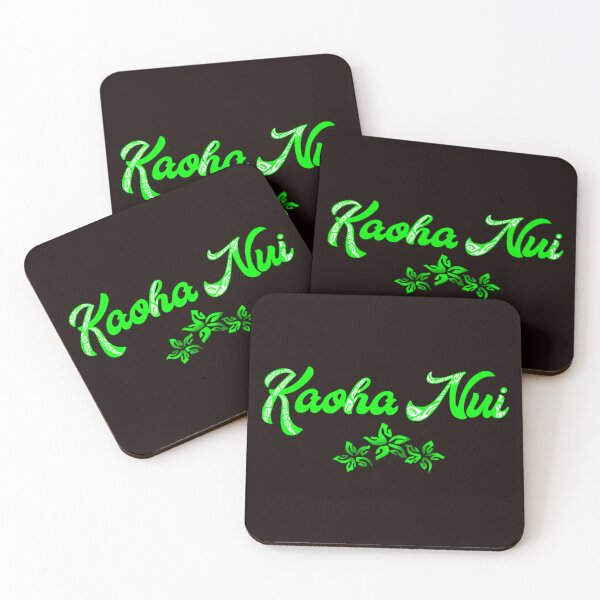 Item preview, KAOHA NUI (green) designed and sold by Nesian-Tahiti.