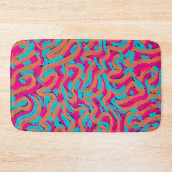 Item preview, Abstract Wave - Pink Blue Palette designed and sold by hannyhoney.