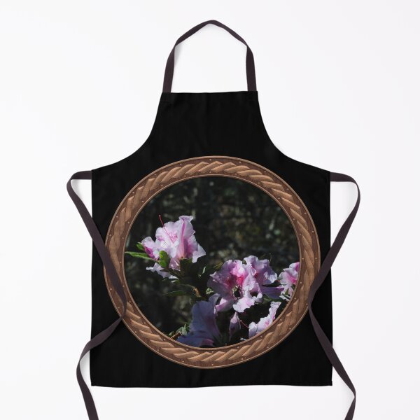 Item preview, Pink Rhododendron with Bee Flowers in Celtic Circle Frame 35 designed and sold by Swabcraft.