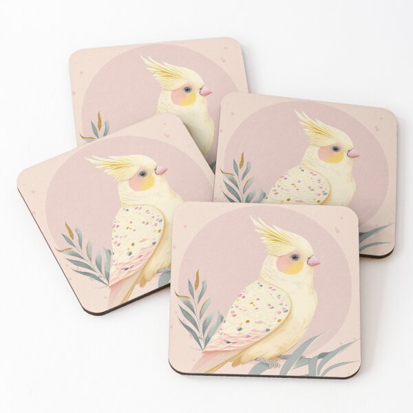Item preview, Cheerful Cockatiel designed and sold by Robin Morgan.