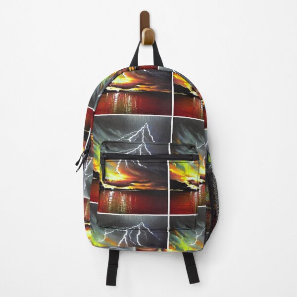 Item preview, Lightning on Fire Lake designed and sold by DukeGroovy.