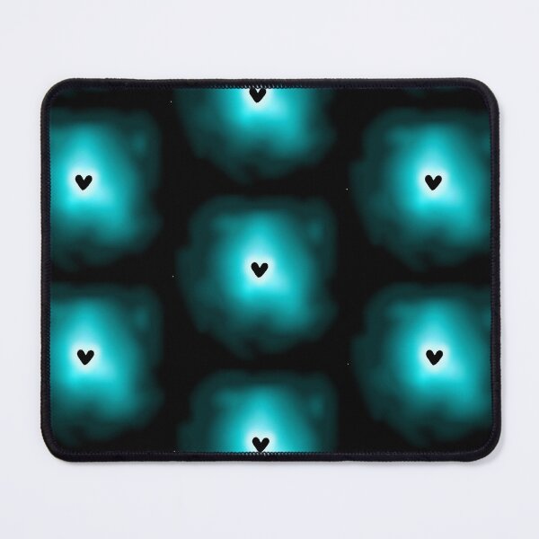 Item preview, Black Heart Blue Aura Glow designed and sold by CheySmith13.