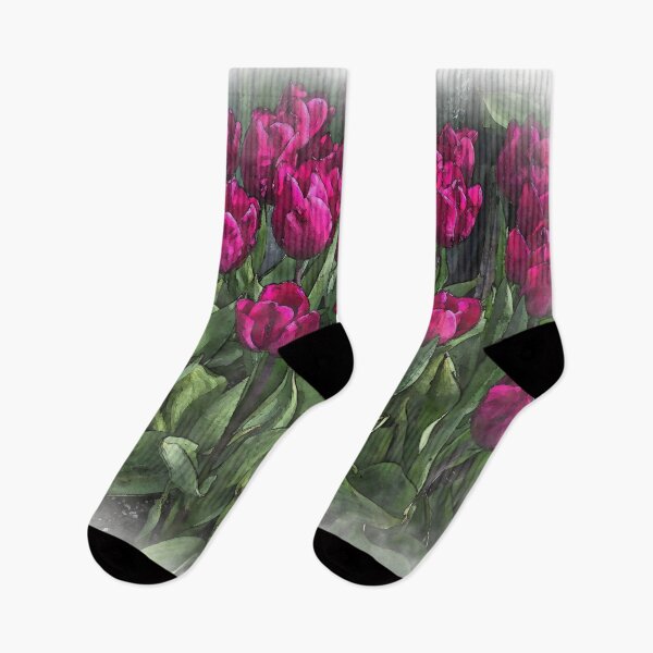 Item preview, Family Of Red Tulips designed and sold by KirtTisdale.