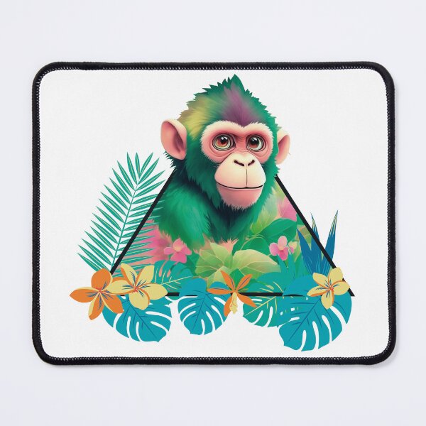 Item preview, flower monkey designed and sold by DGartdesing.