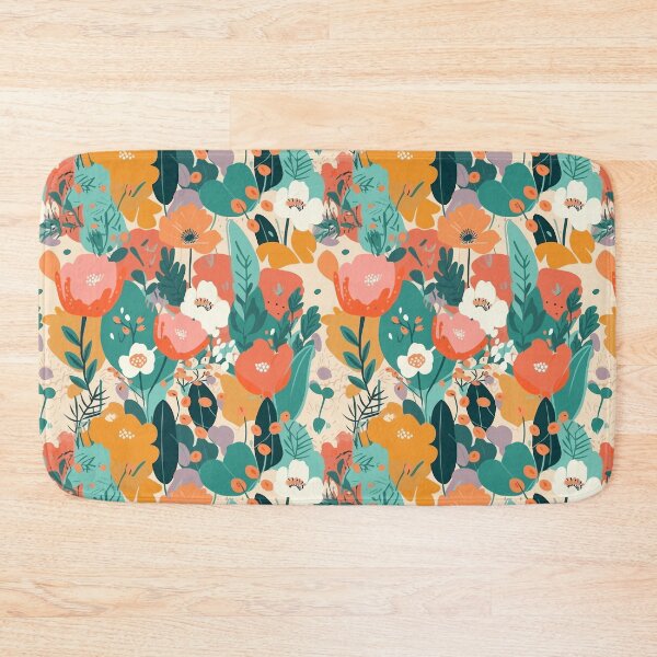 Item preview, California Superbloom Flower Field Cute Floral Pattern designed and sold by semisoberme.