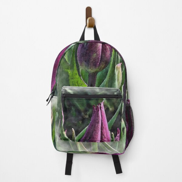 Item preview, Dark Purple Tulips Opening designed and sold by KirtTisdale.