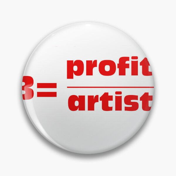 Item preview, Profit over artists designed and sold by louise reeves.