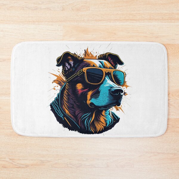 Item preview, Dog in Sunglasses designed and sold by ArcticWolf-Art.