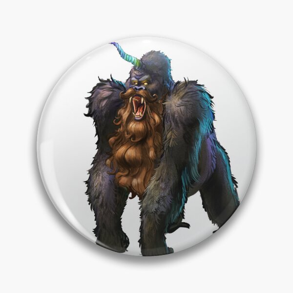 Item preview, The Bearded Gorilla-corn designed and sold by johnmartinezart.
