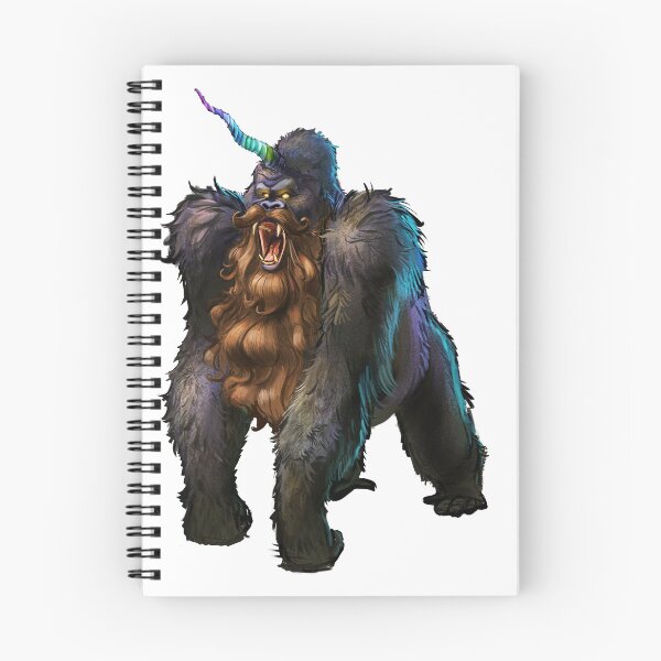 Item preview, The Bearded Gorilla-corn designed and sold by johnmartinezart.