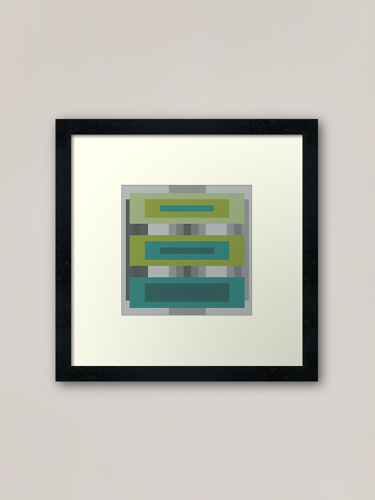 Thumbnail 2 of 7, Framed Art Print, Ocean summer color's on a rainy day designed and sold by Ersha-Design.